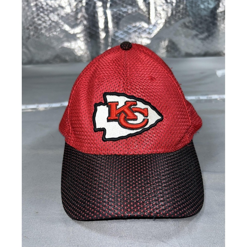 Kansas City Chiefs Hat Cap Strap Back Mens One Size Red NFL Football Game Day